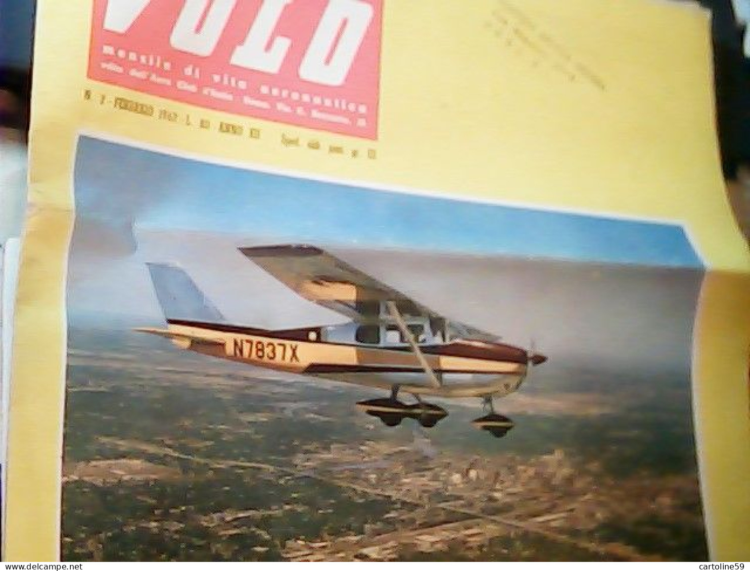 VOLO Rivista AEREI MENSILE AVIAZIONE MILITARE E CIVILE N°2 1962 JH10710 - Engines