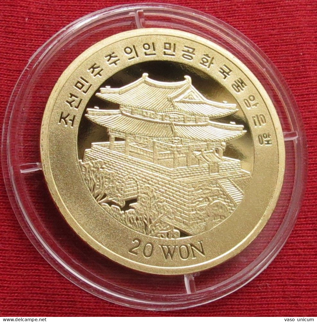 Korea North 20 Won 2001 Whale Orca - Corea Del Norte