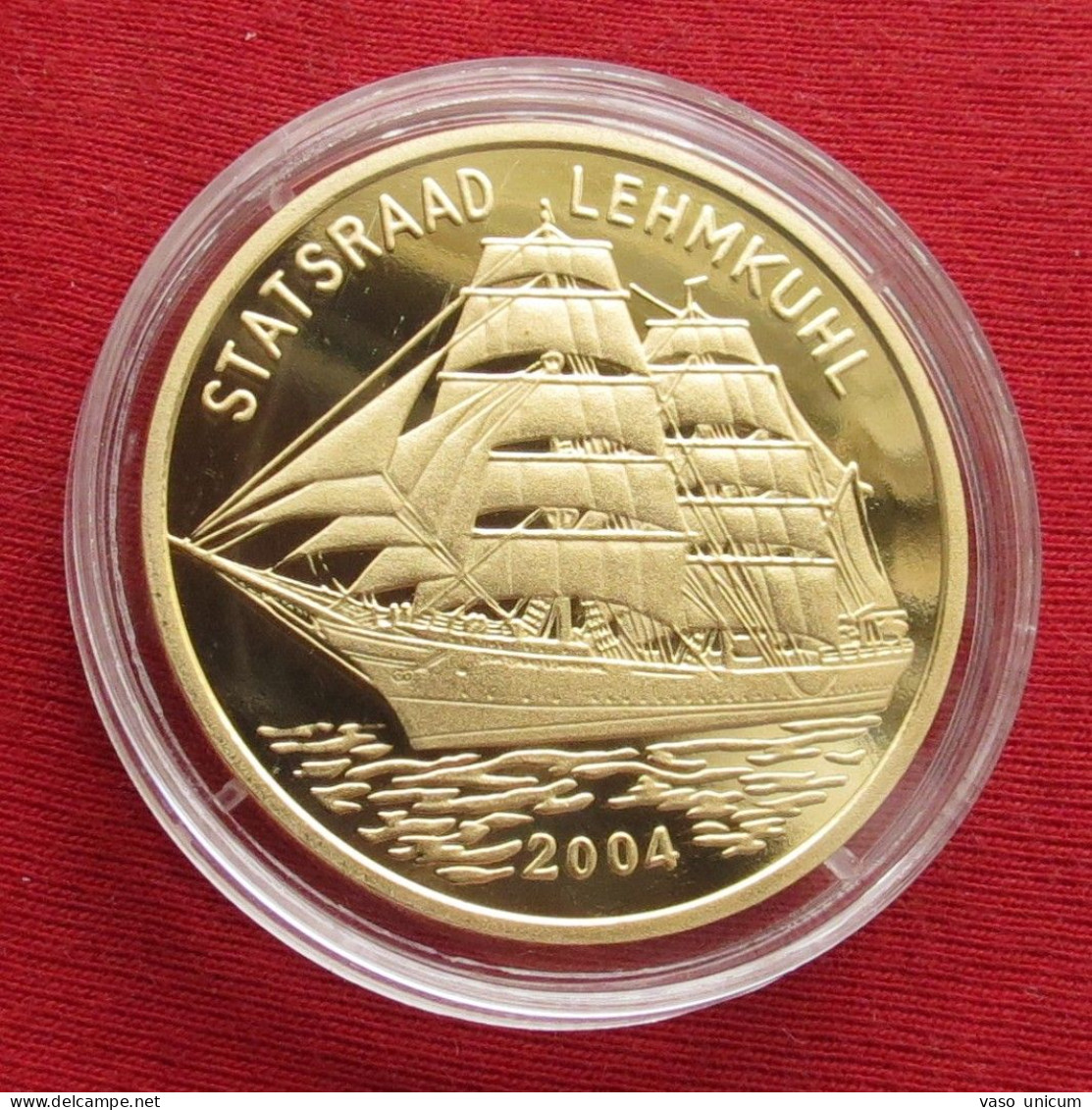 Korea North 20 Won 2004 Sail Ship Lehmkuhl - Corea Del Norte