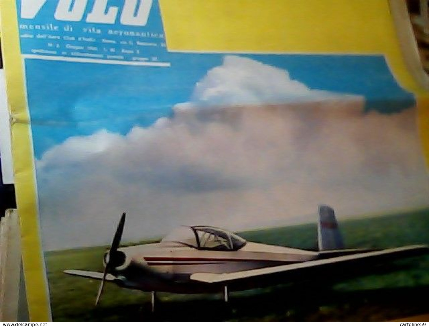 VOLO Rivista AEREI MENSILE AVIAZIONE MILITARE E CIVILE N°6 1960 JH10719 - Motores