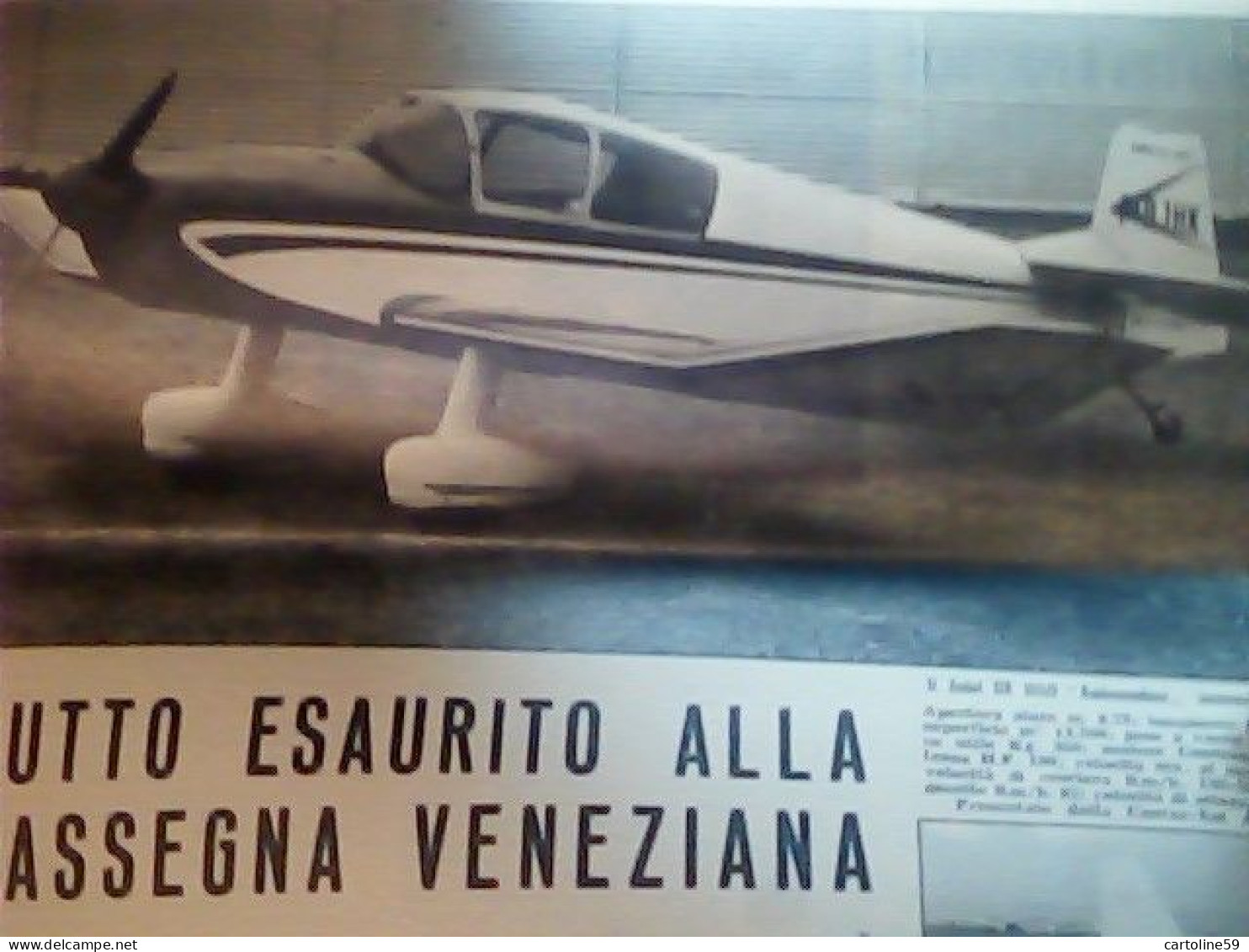 VOLO Rivista AEREI MENSILE AVIAZIONE MILITARE E CIVILE n°6 1960 JH10719