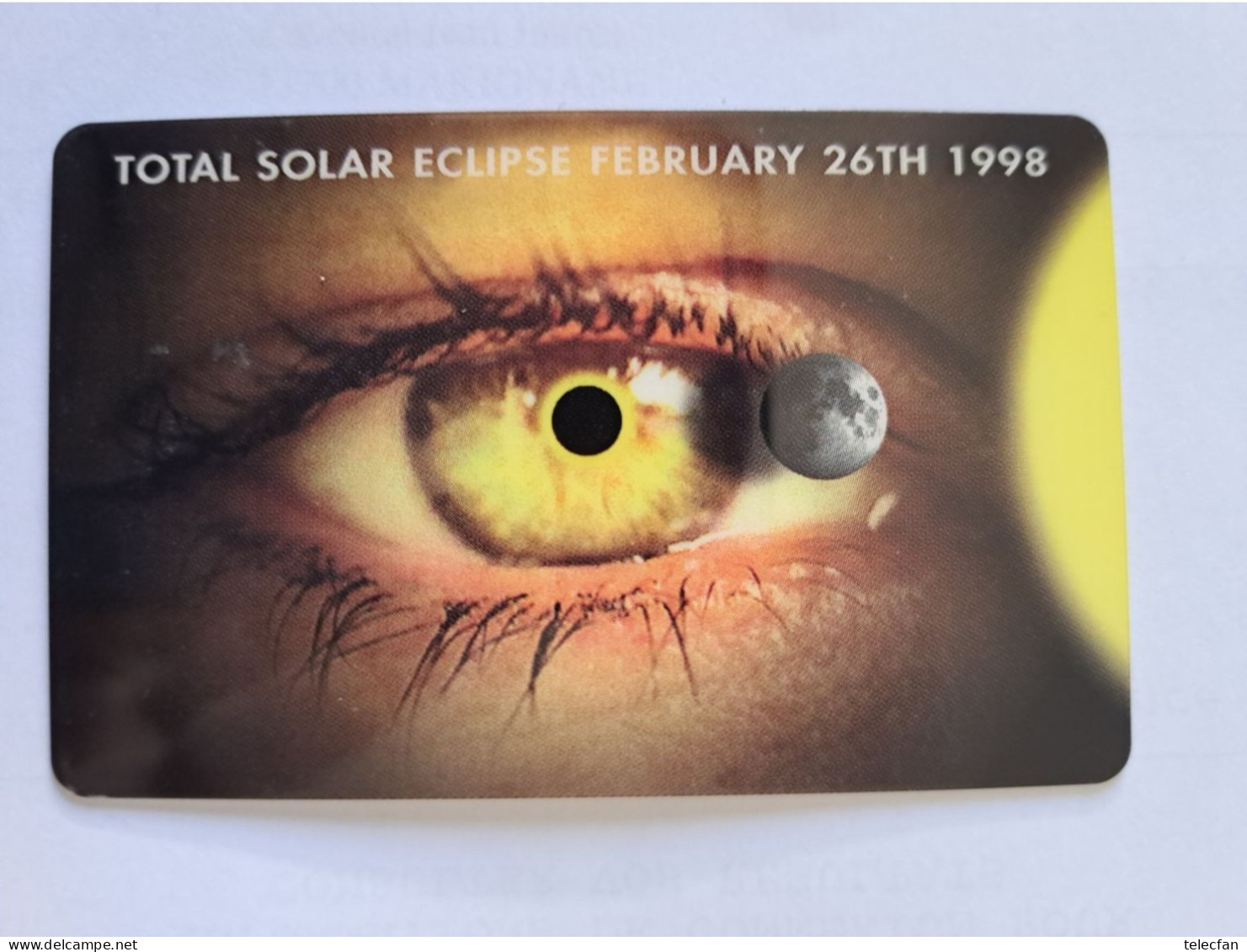 ANTILLES NEERLANDAISES PREPAID TOTAL SOLAR ECLIPSE 5$ UT - Astronomy