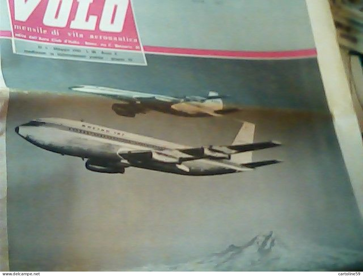 VOLO Rivista AEREI MENSILE AVIAZIONE MILITARE E CIVILE N°5 1960 JH10720 - Motores