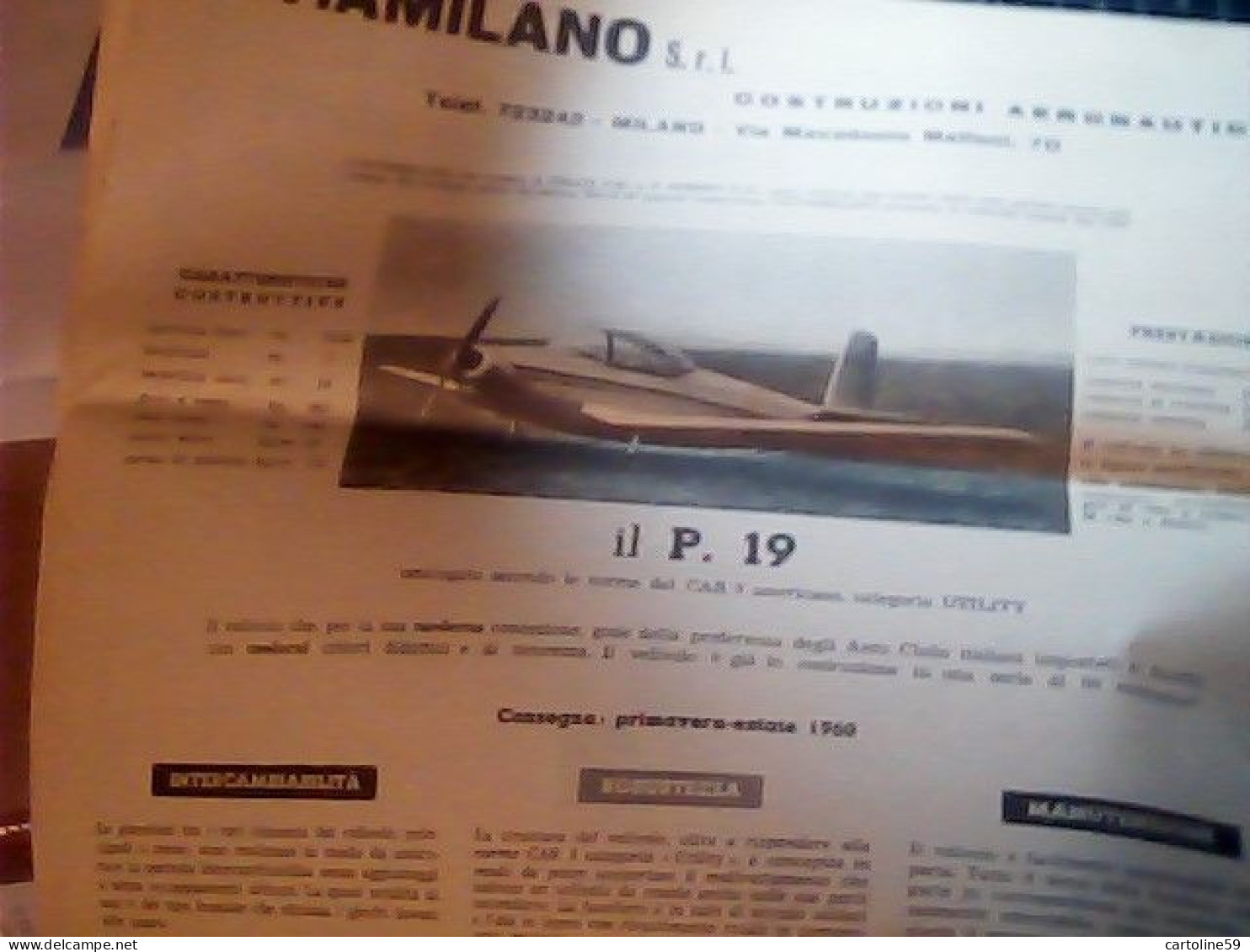 VOLO Rivista AEREI MENSILE AVIAZIONE MILITARE E CIVILE N°5 1960 JH10720 - Engines