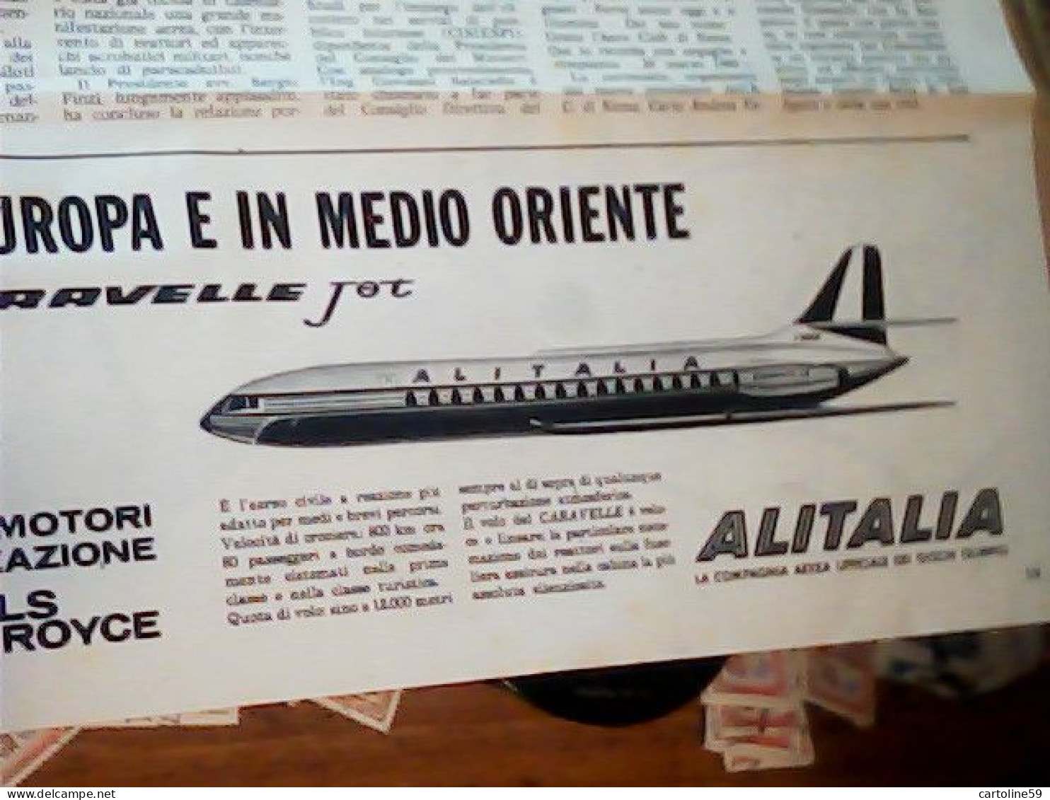 VOLO Rivista AEREI MENSILE AVIAZIONE MILITARE E CIVILE n°4 1960 JH10721