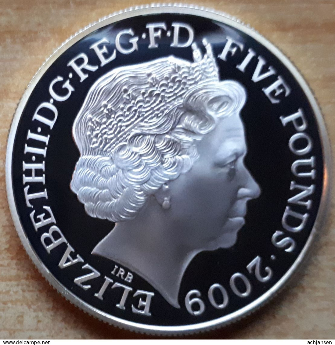Great-Britain, 5 Pounds 2009 - Silver Proof - 5 Pounds