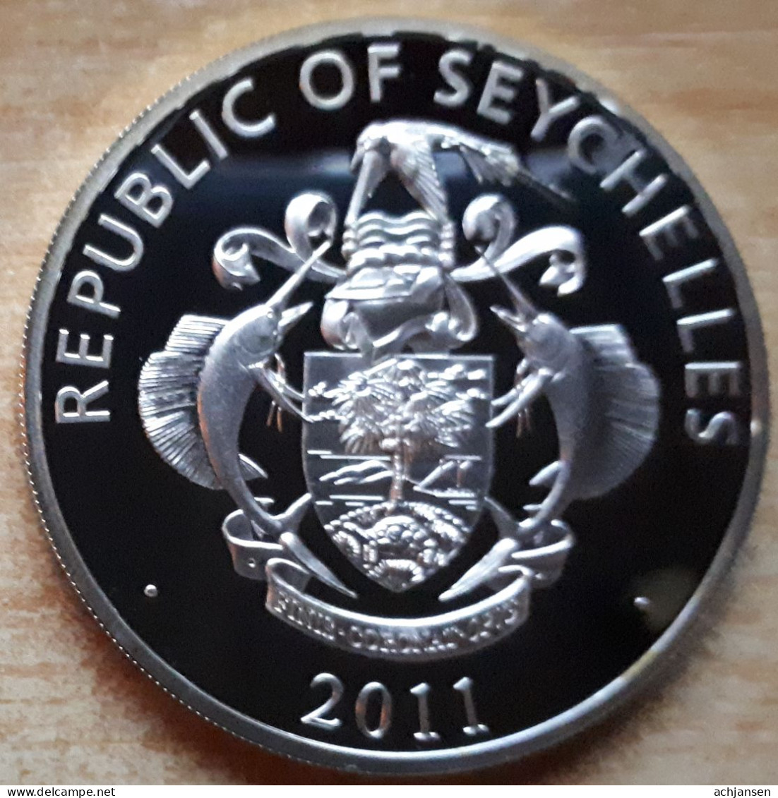 Seychelles, 25 Rupees 2011 - Silver Proof - Seychelles