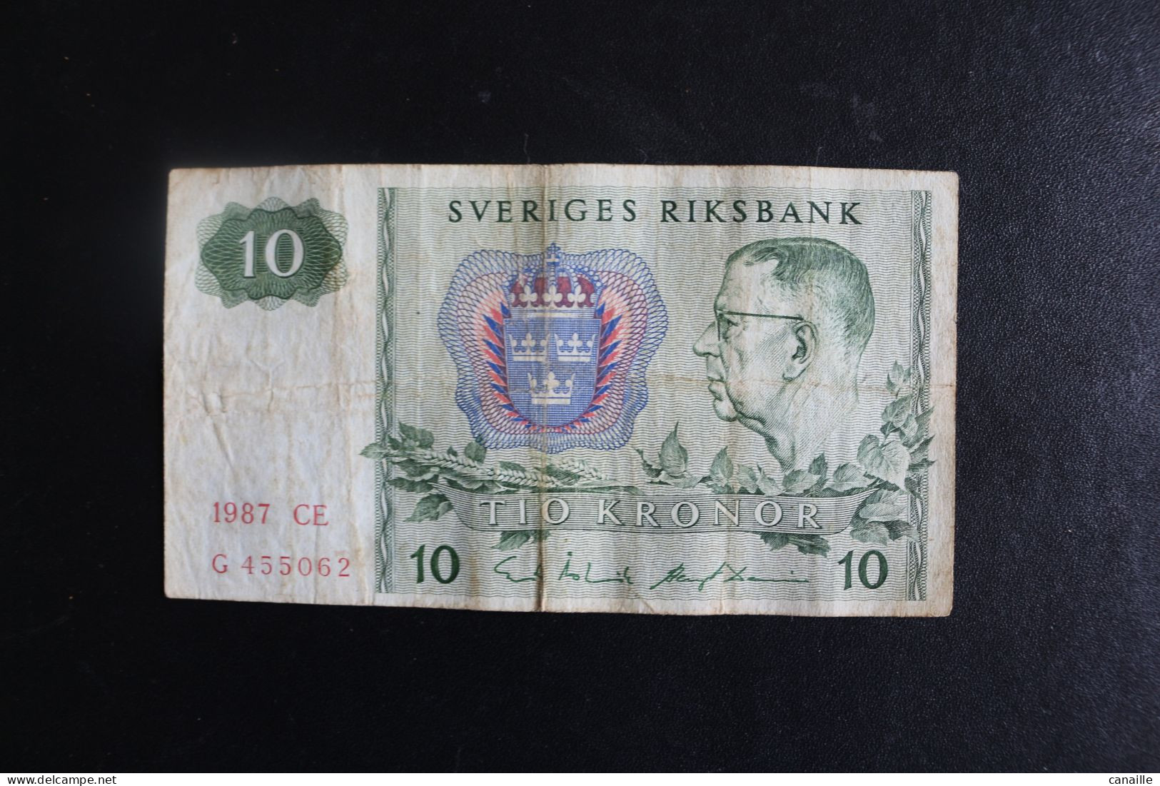 Billet, Sweden  Sveriges Riksbank Tio Kronor -   Suède, 10 Kronor /  1987 - Svezia