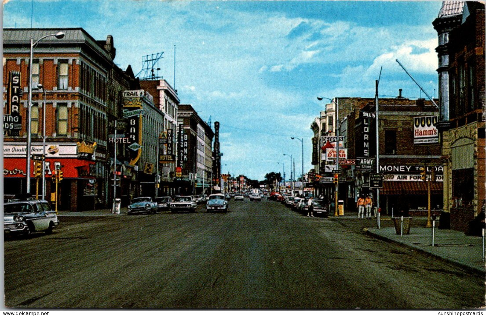 Wyoming Cheyenne Main Street Scene - Cheyenne