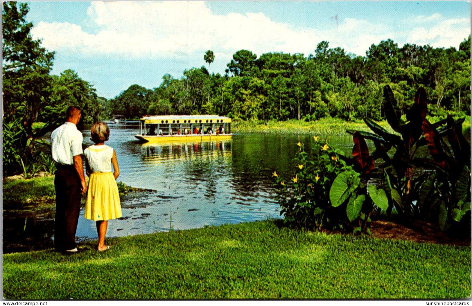 Florida Silver Springs Famous Glass Bottom Boat 1971 - Silver Springs