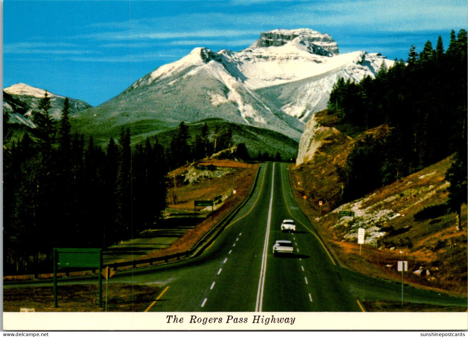 Canada Banff The Rogers Pass Highway - Banff
