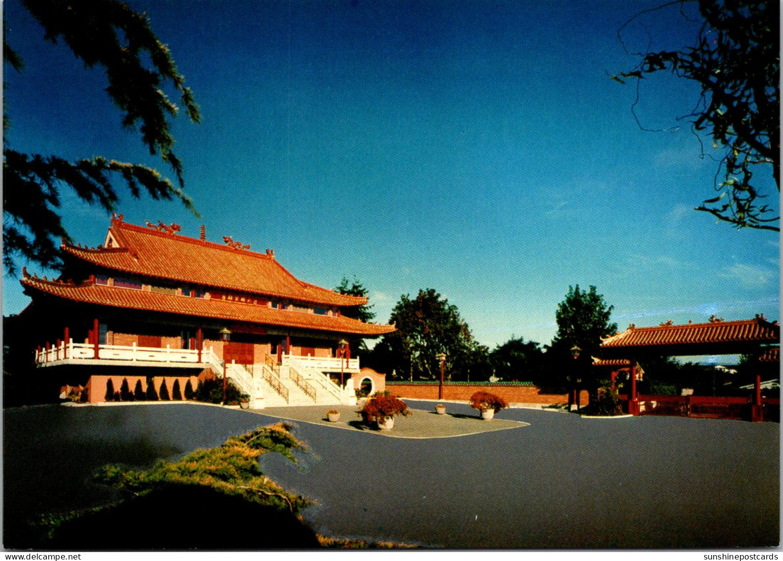 Canada Richmond The International Buddhist Society View Of The Temple - Richmond