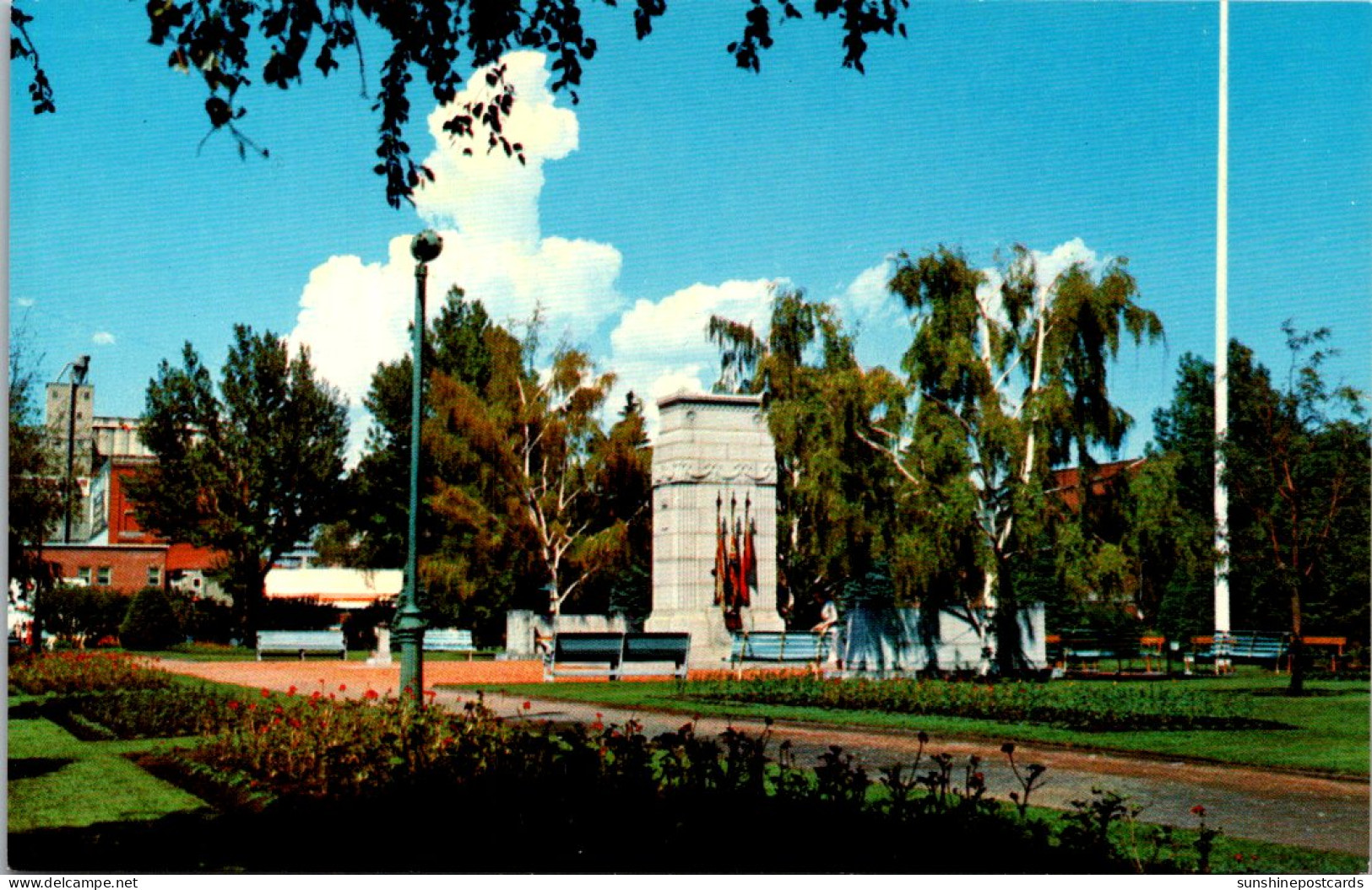 Canada Calgary Central Park The Cenotaph Honoring Canada's War Dead - Calgary