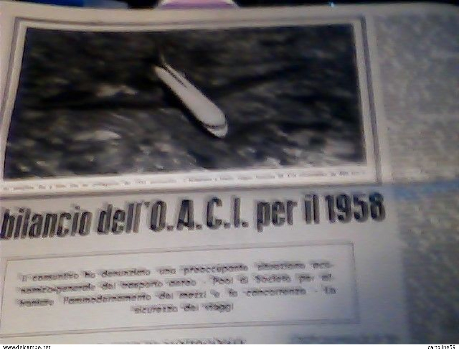 VOLO Rivista AEREI MENSILE AVIAZIONE MILITARE E CIVILE N°8 1959 JH10725 - Engines