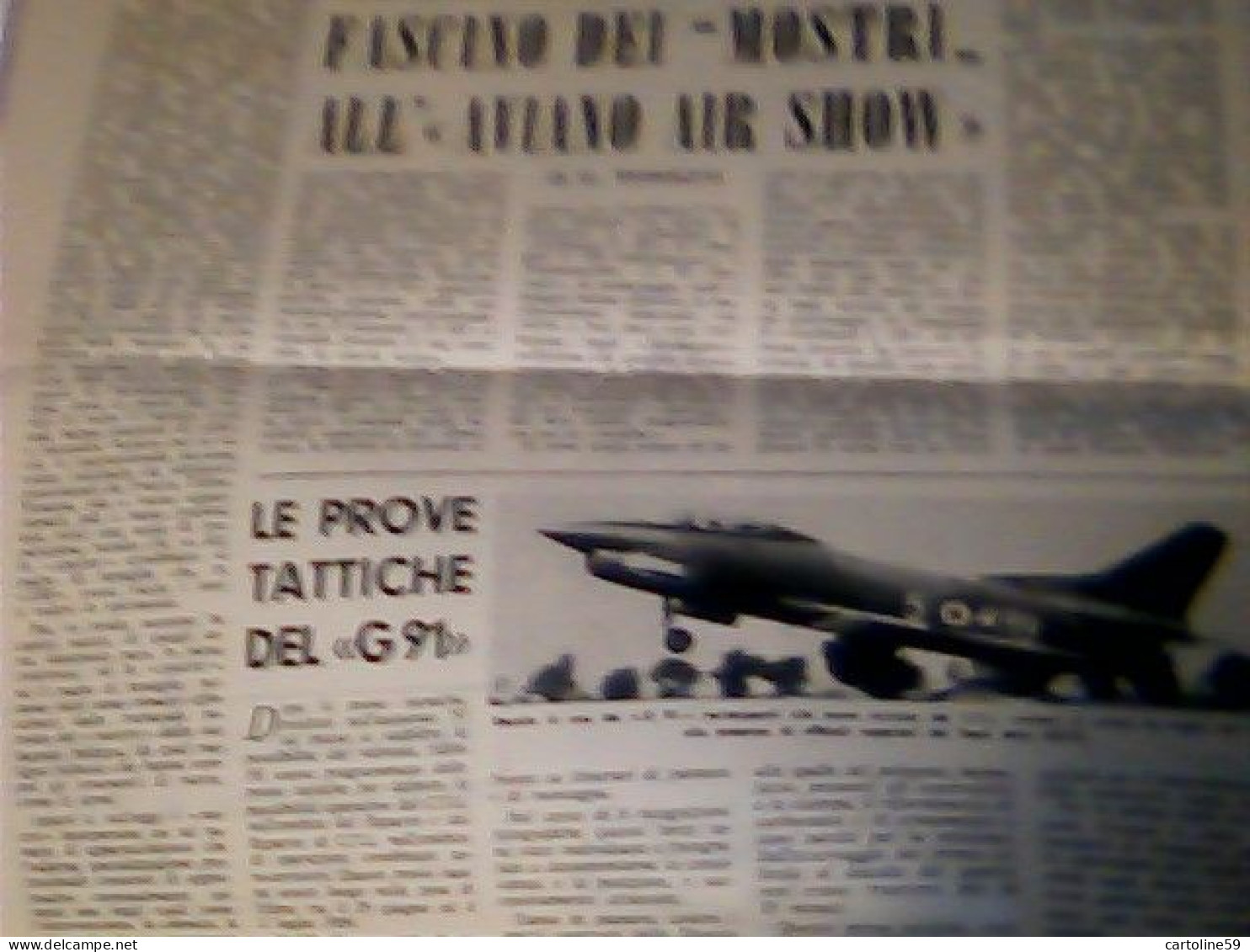 VOLO Rivista AEREI MENSILE AVIAZIONE MILITARE E CIVILE n°8 1959 JH10725