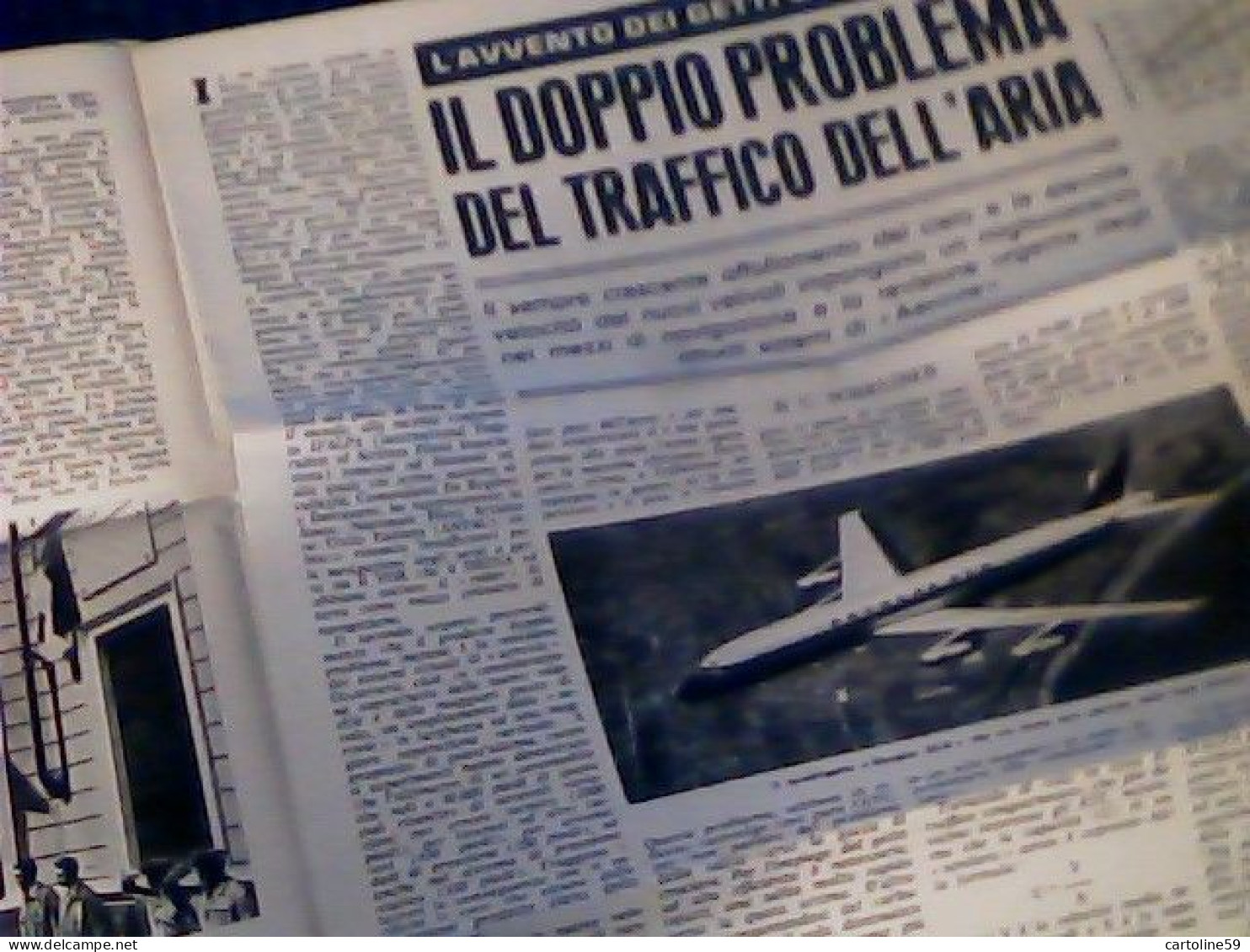 VOLO Rivista AEREI MENSILE AVIAZIONE MILITARE E CIVILE N°7 1959 JH10726 - Motori