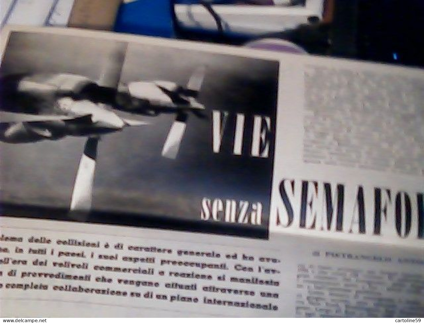 VOLO Rivista AEREI MENSILE AVIAZIONE MILITARE E CIVILE VELA N°11 1958 JH10729 - Moteurs