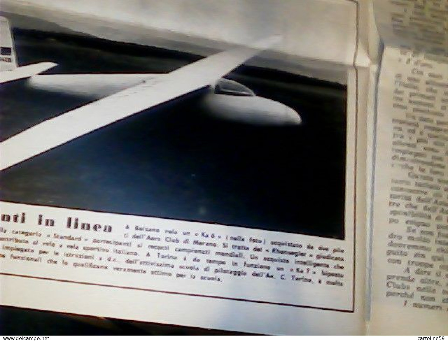 VOLO Rivista AEREI MENSILE AVIAZIONE MILITARE E CIVILE VELA n°11 1958 JH10729