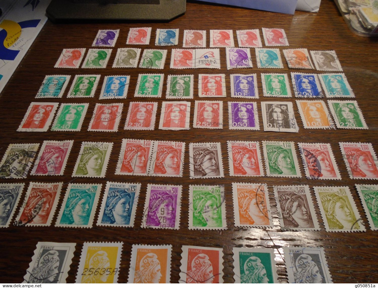 FRANCE - LOT De 112 Timbres  DIFFERENTS ( AU TYPE MARIANNES) - Altri & Non Classificati