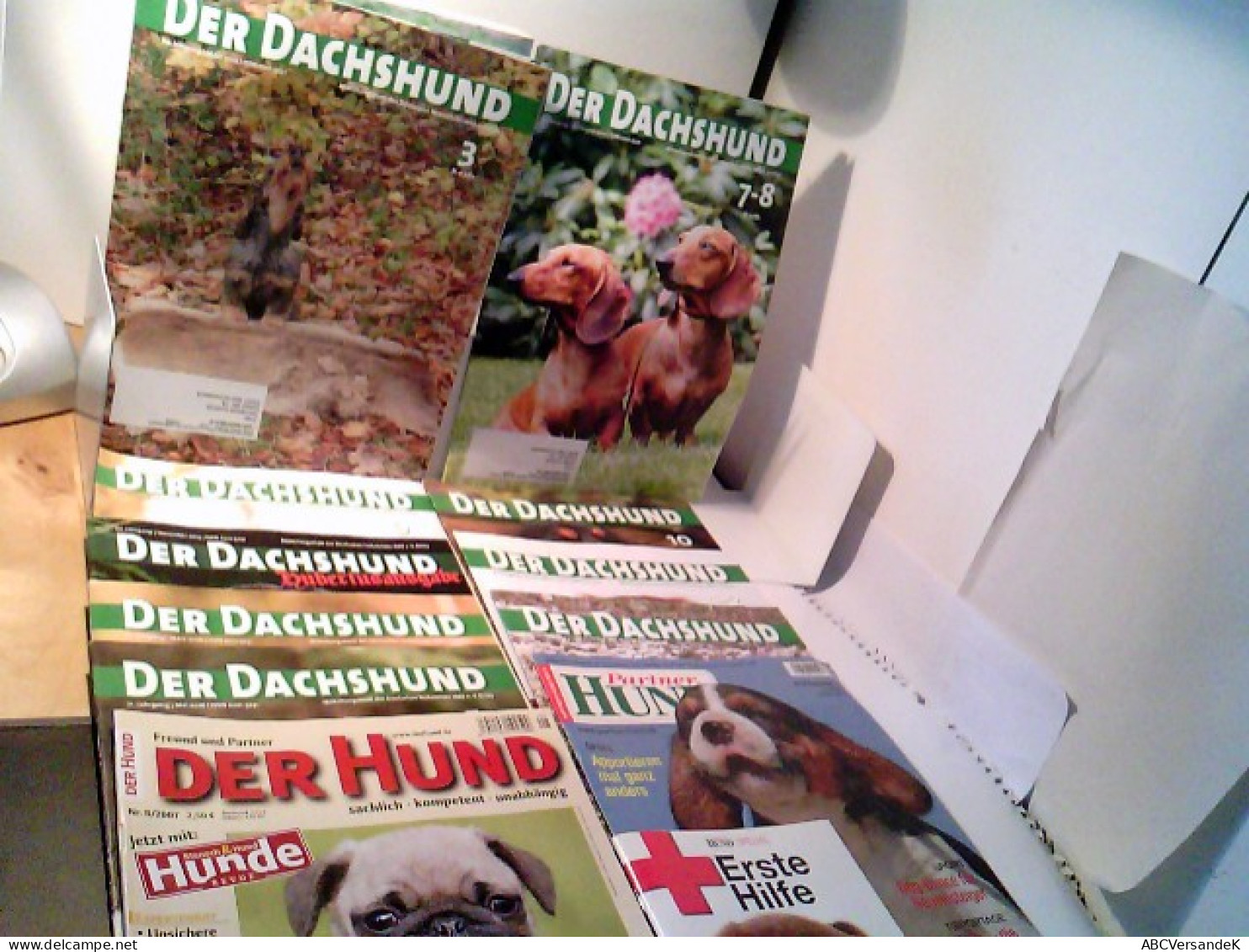 Konvolut: 11 Div. Zeitschriften: Der Hund - Partner Hund - Der Dachshund. - Tierwelt