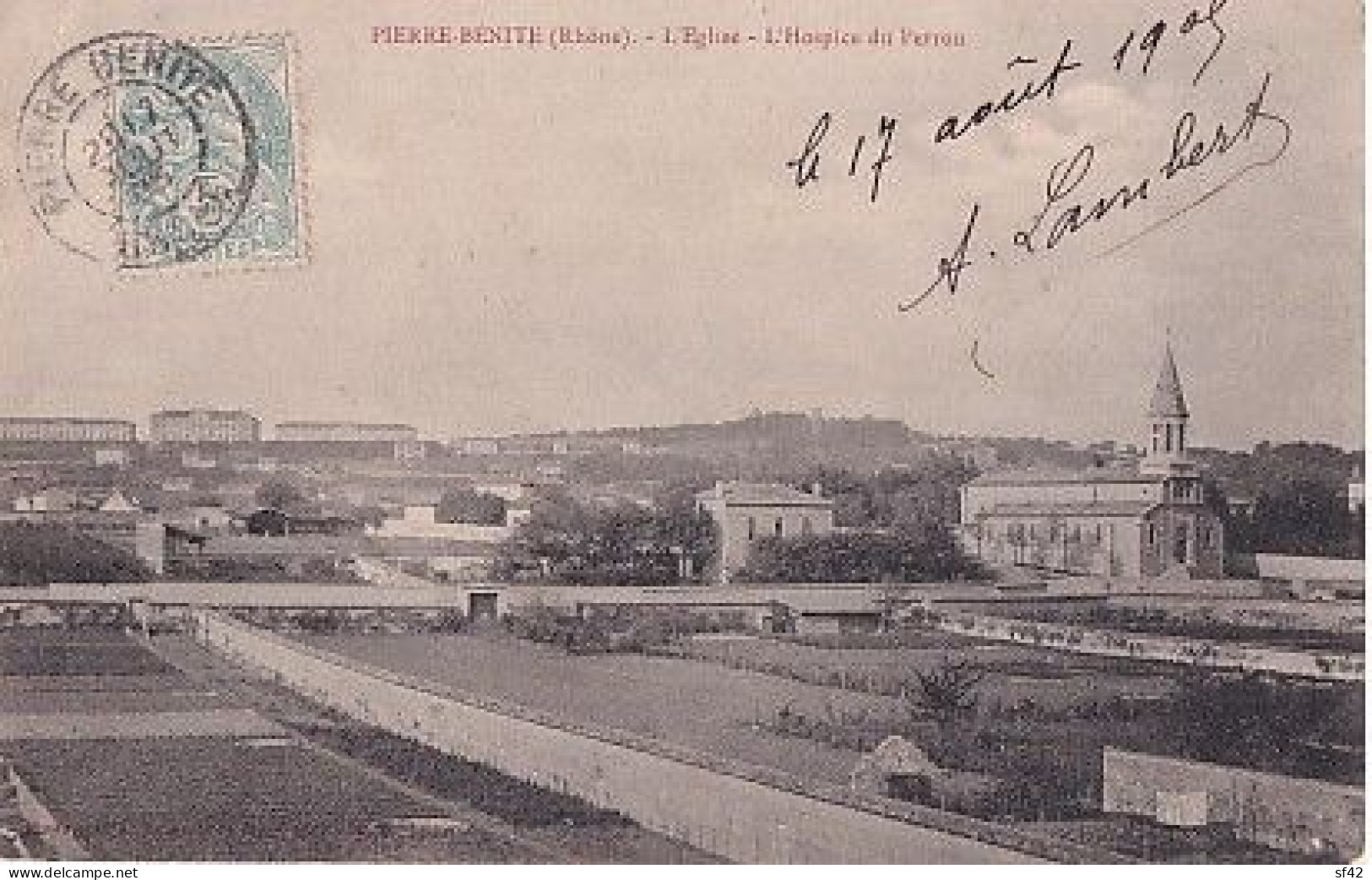 PIERRE BENITE                  EGLISE. HOSPICE DU PERRON - Pierre Benite