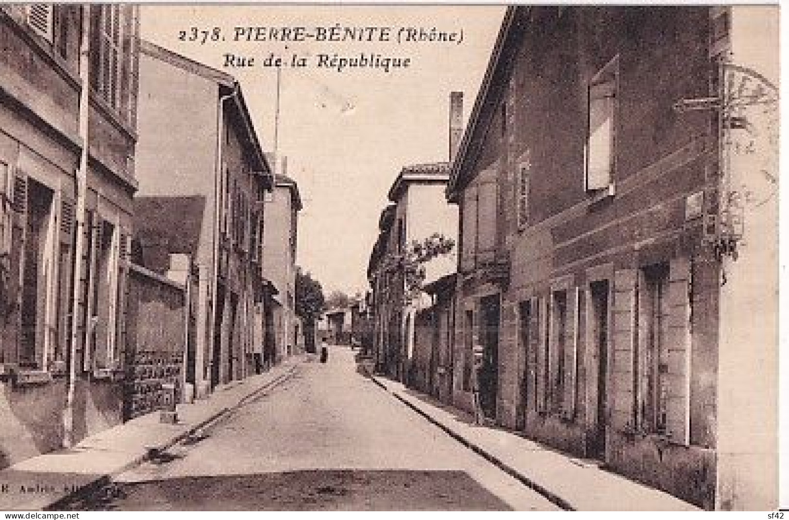 PIERRE BENITE                 RUE DE LA REPUBLIQUE - Pierre Benite