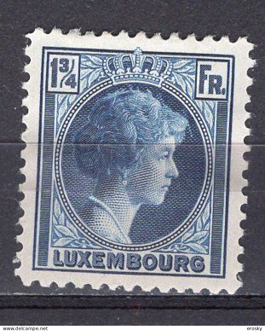 Q2890 - LUXEMBOURG Yv N°225 * - 1926-39 Charlotte De Perfíl Derecho