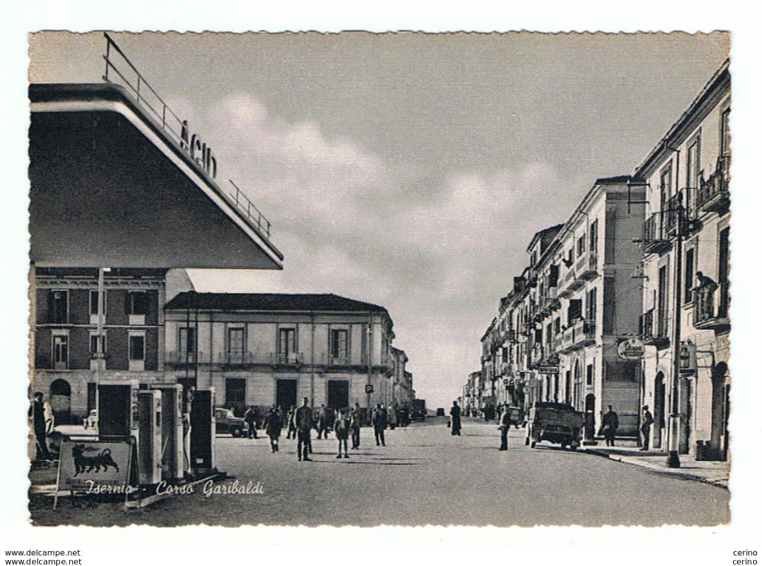 ISERNIA:  CORSO  GARIBALDI  -  FOTO  OPACA  -  FG - Isernia