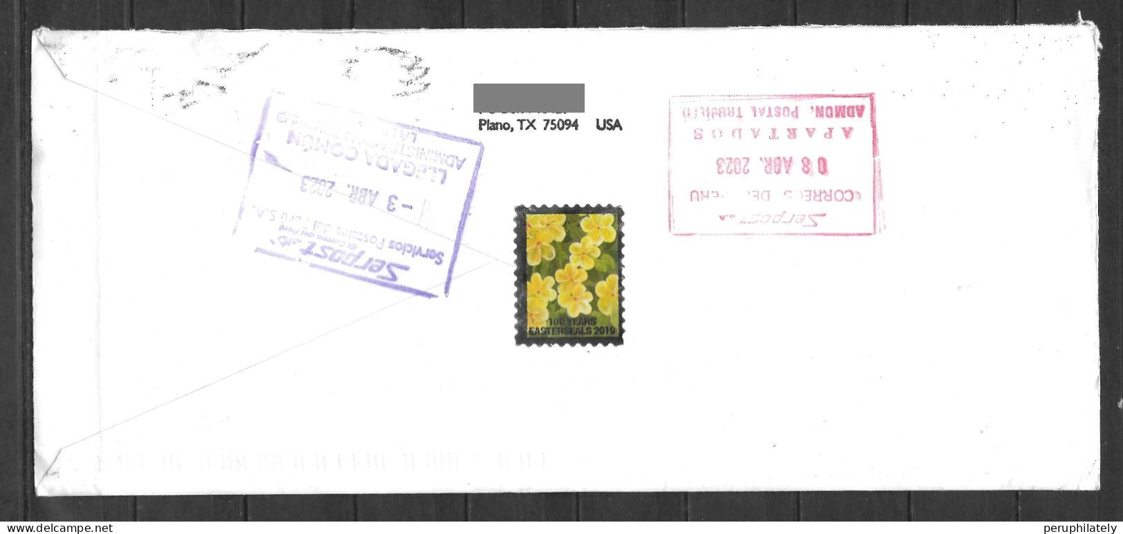 US Cover With Astronauts , Baseball Stamps Sent To Peru - Noord-Amerika