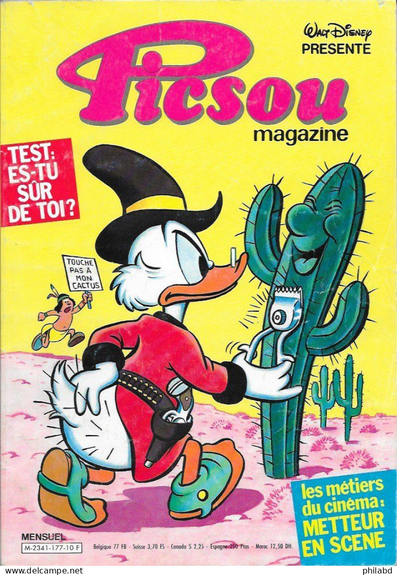 Picsou Magazine N°177 -  Edi-Monde 1986 BE - Picsou Magazine