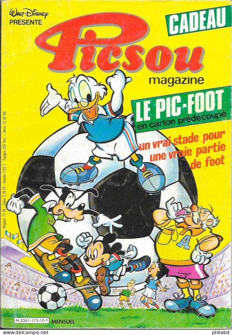 Picsou Magazine N°173 -  Edi-Monde 1986 BE - Picsou Magazine