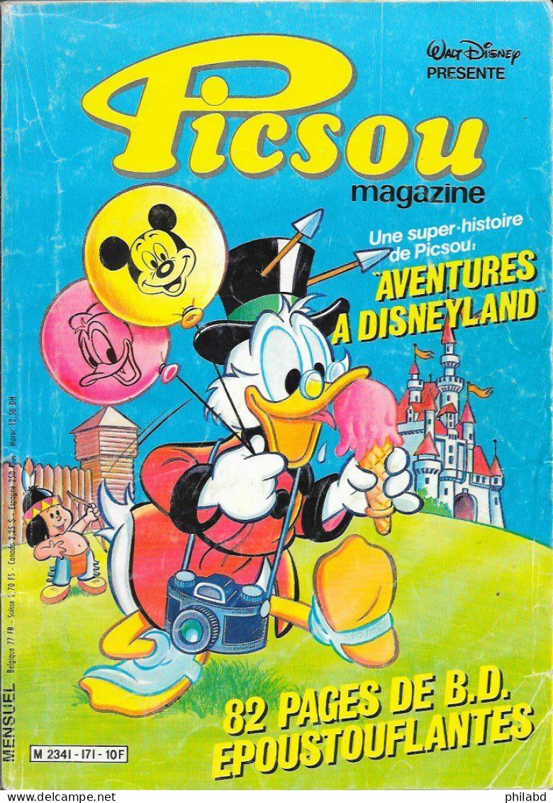 Picsou Magazine N°171 -  Edi-Monde 1986 BE - Picsou Magazine