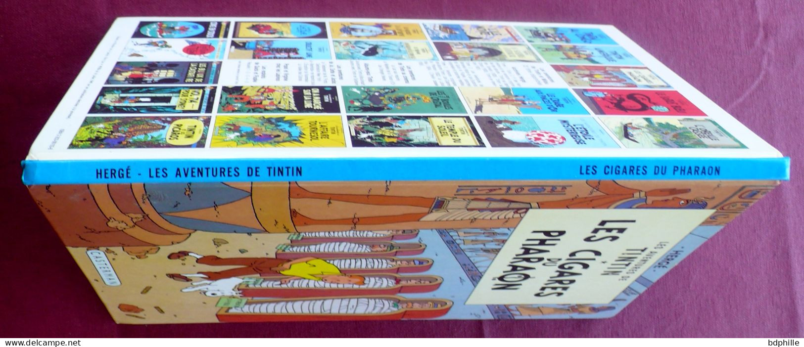 Tintin Cigares Pharaon C3 Bis 1979 Impression Avril 1980 TBE - Tintin