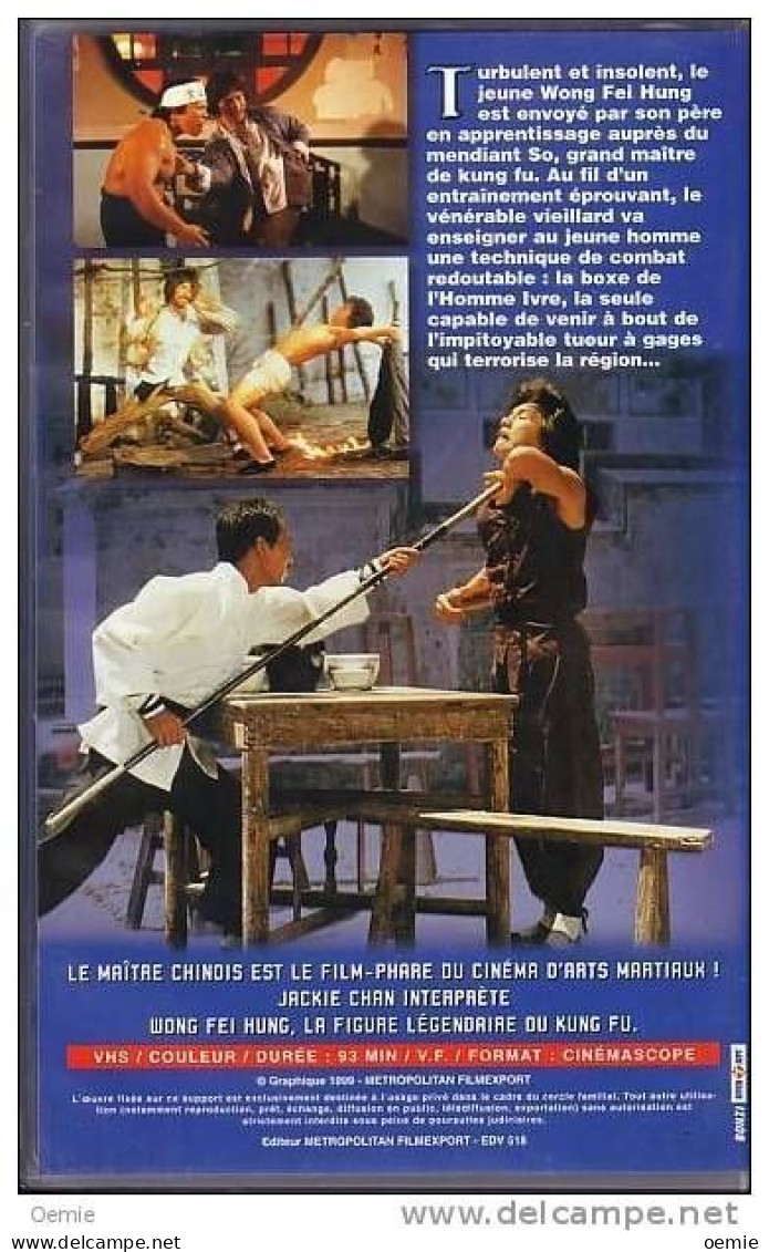 LE MAITRE CHINOIS   °°° Jackie Chan - Actie, Avontuur