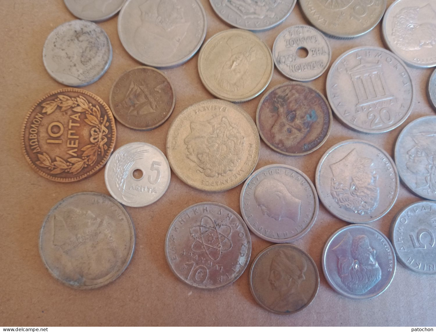 Lot 470 Gramme Pièce Jeton Médaille Grece Essentiellement - Lots & Kiloware - Coins