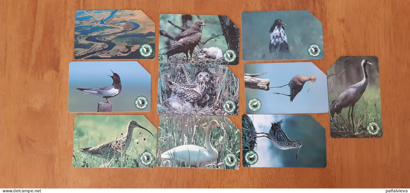 Phonecard Set Poland - Birds - Pologne