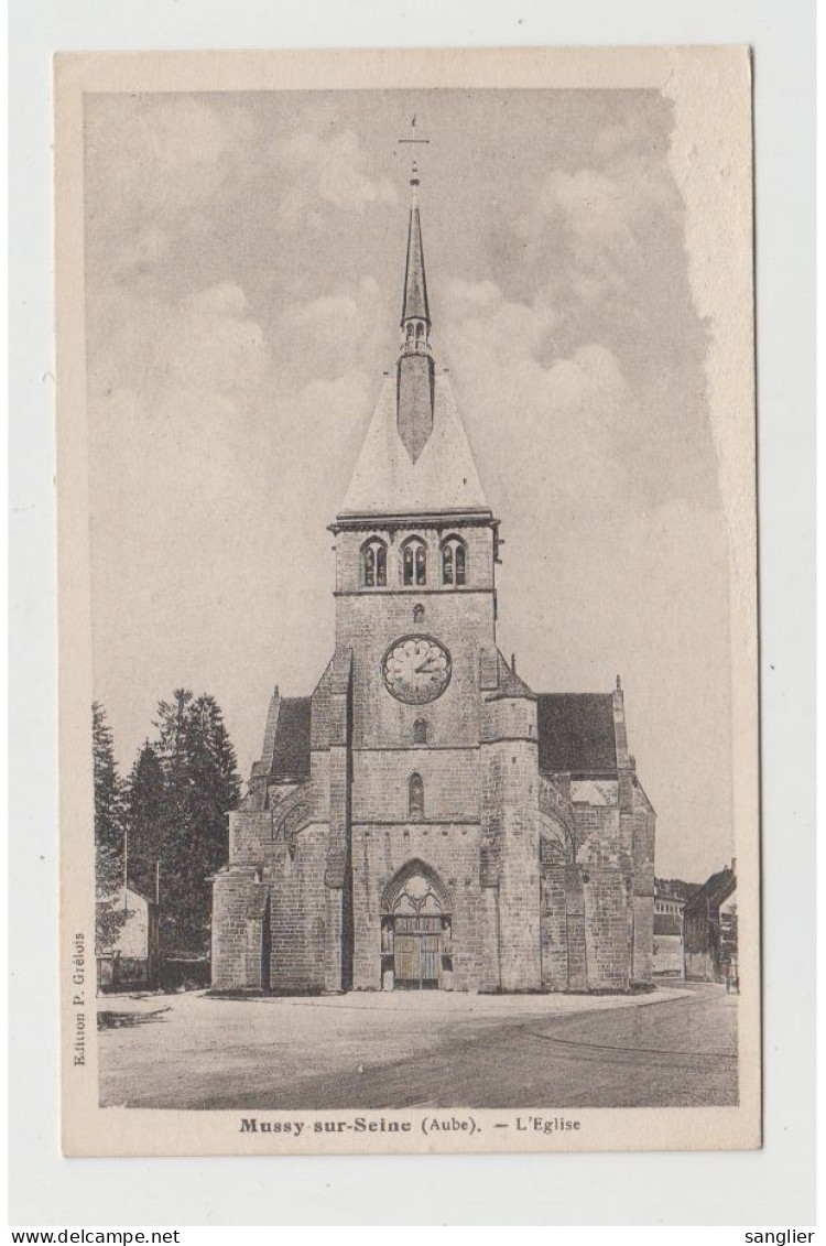 MUSSY-SUR-SEINE - L'EGLISE - Mussy-sur-Seine