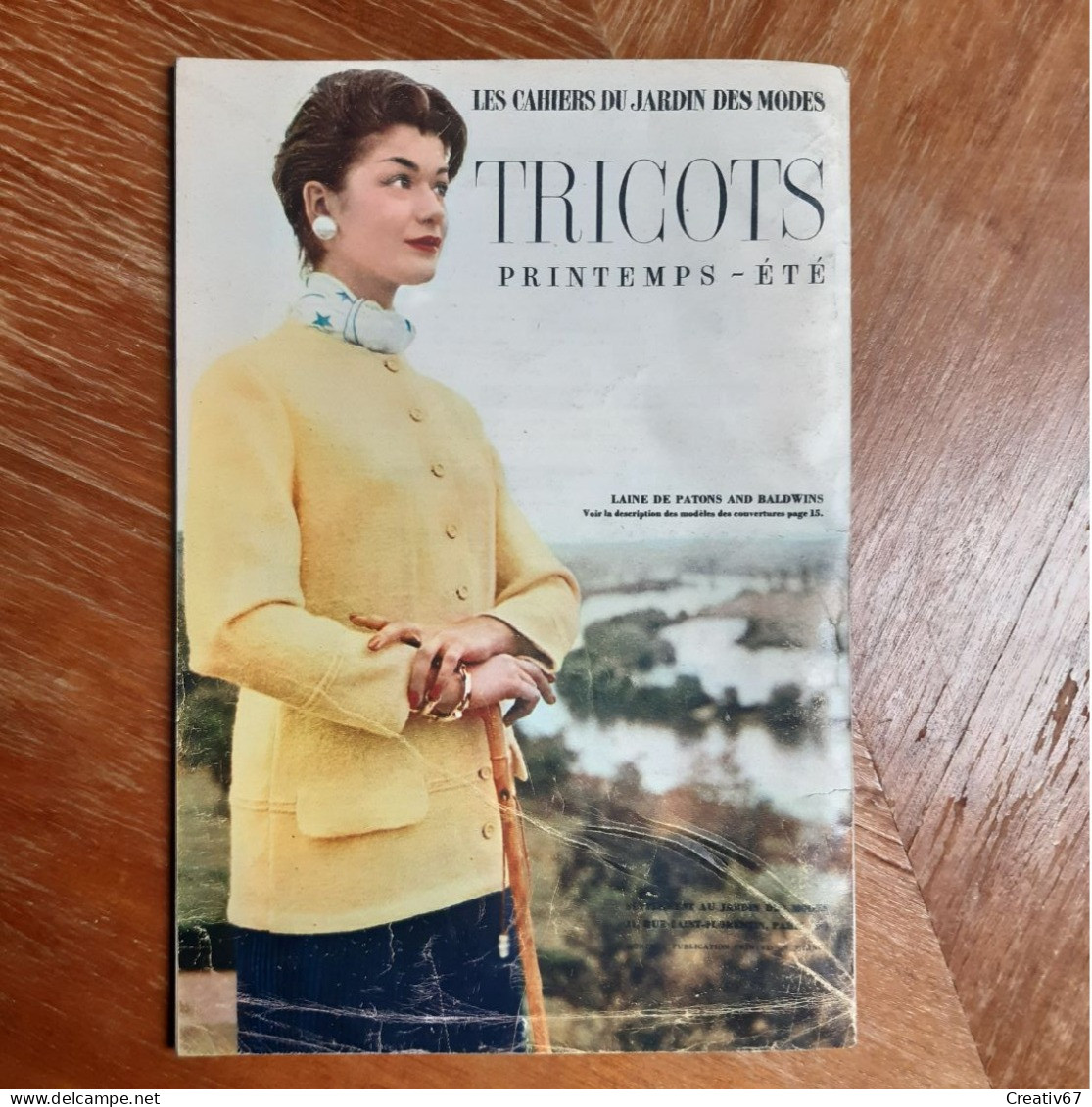 Les Cahiers Du Jardin Des Modes Tricots Printemps été Janvier 1956 - Boeken