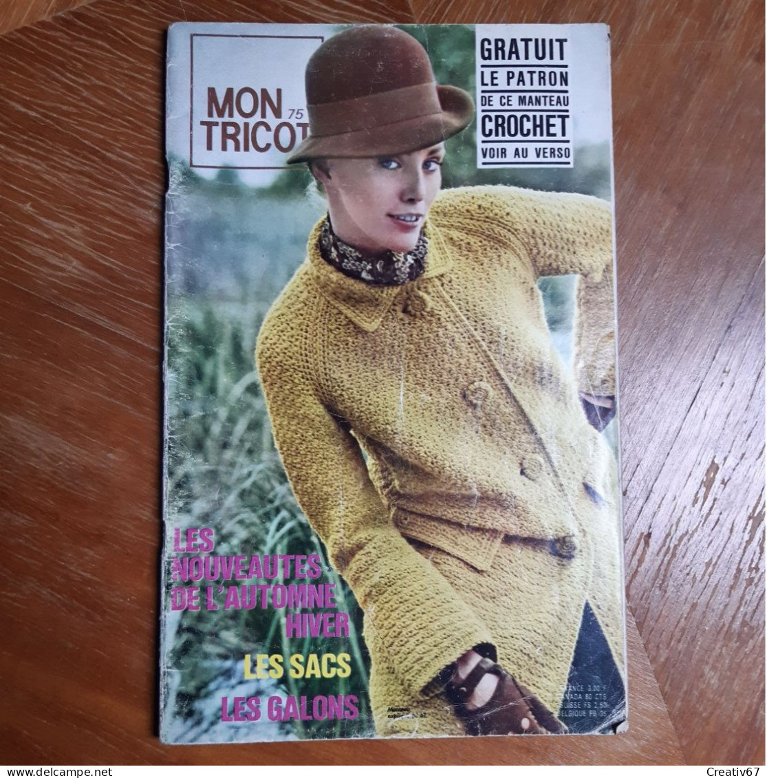 Mon Tricot 75 Edition De 1967 - Littérature