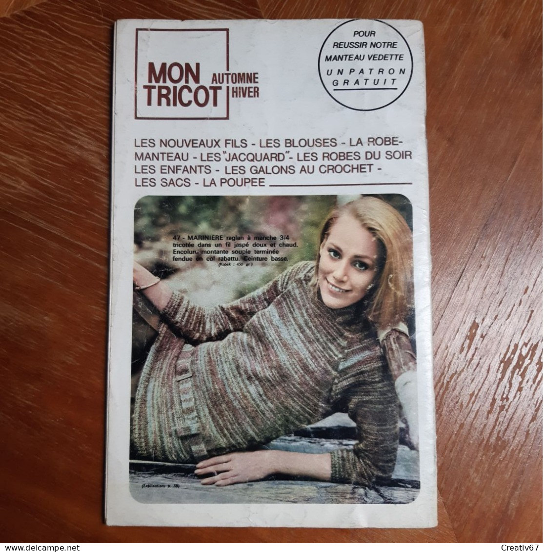 Mon Tricot 75 Edition De 1967 - Littérature