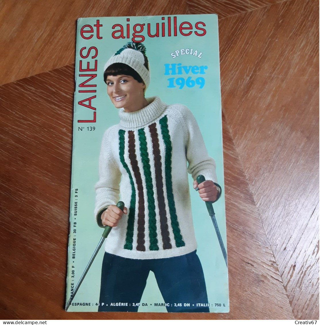 Laines Et Aiguilles Spécial Hiver 1969 - Literature