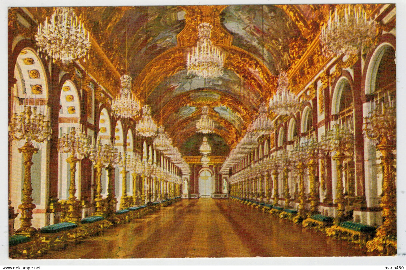 C.P.  PICCOLA   KONIGSCHLOSS   HERRENCHIEMSEE  GROSSE  SPIELGELGALERIE   2 SCAN  (NUOVA) - Herrsching