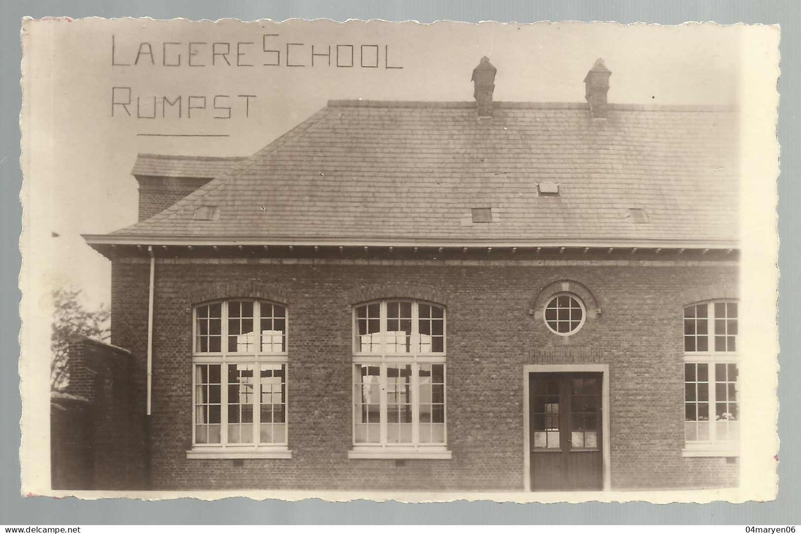 ***  RUMST / RUMPST   ***  - Lagere School  /  FOTOKAART  ! ! !   -  Zie / Voir Scan's - Rumst