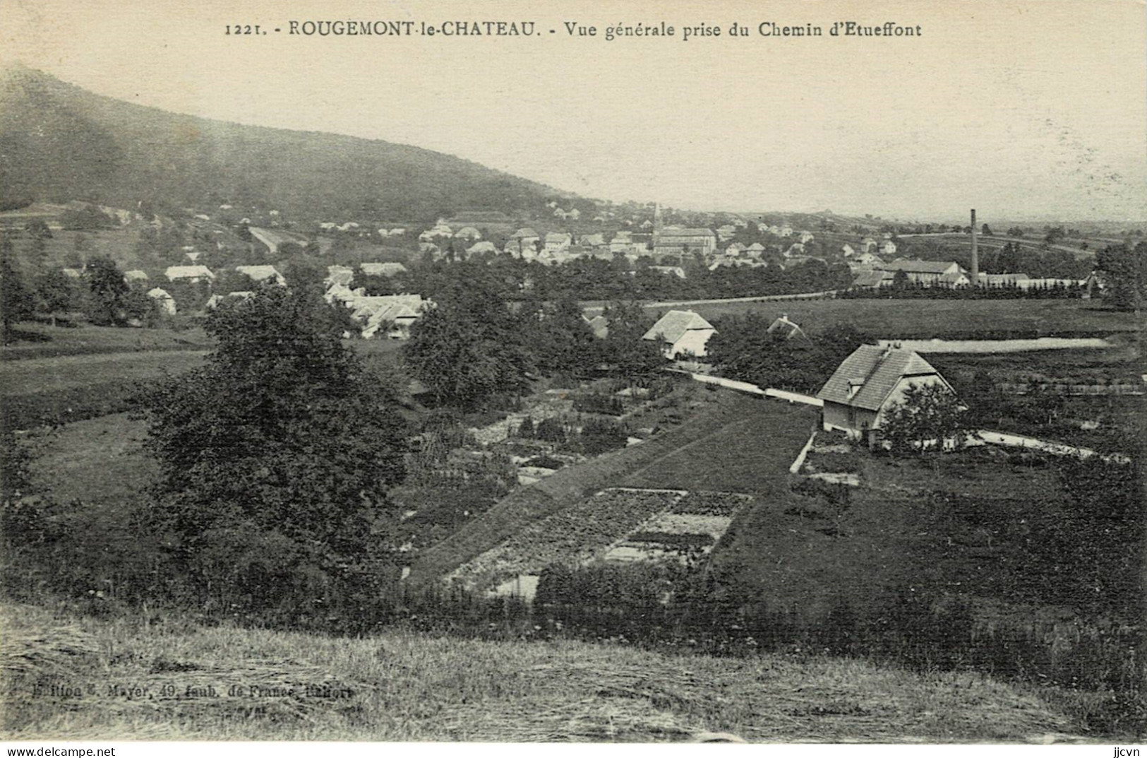 ++ 90 ++ Territoire De Belfort - Rougemont Le Château - Lot De 2 Cartes Postales - Vue Générale Et L' Eglise (Voir Scan) - Rougemont-le-Château