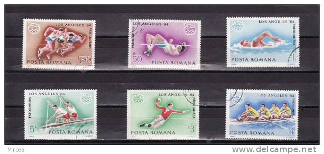 C3492 - Roumanie, 1984 - Yv.no.3508/13 Obliteres - Gebraucht