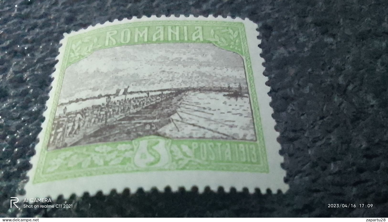 ROMANYA--1913            5B     .                  UNUSED- - Unused Stamps