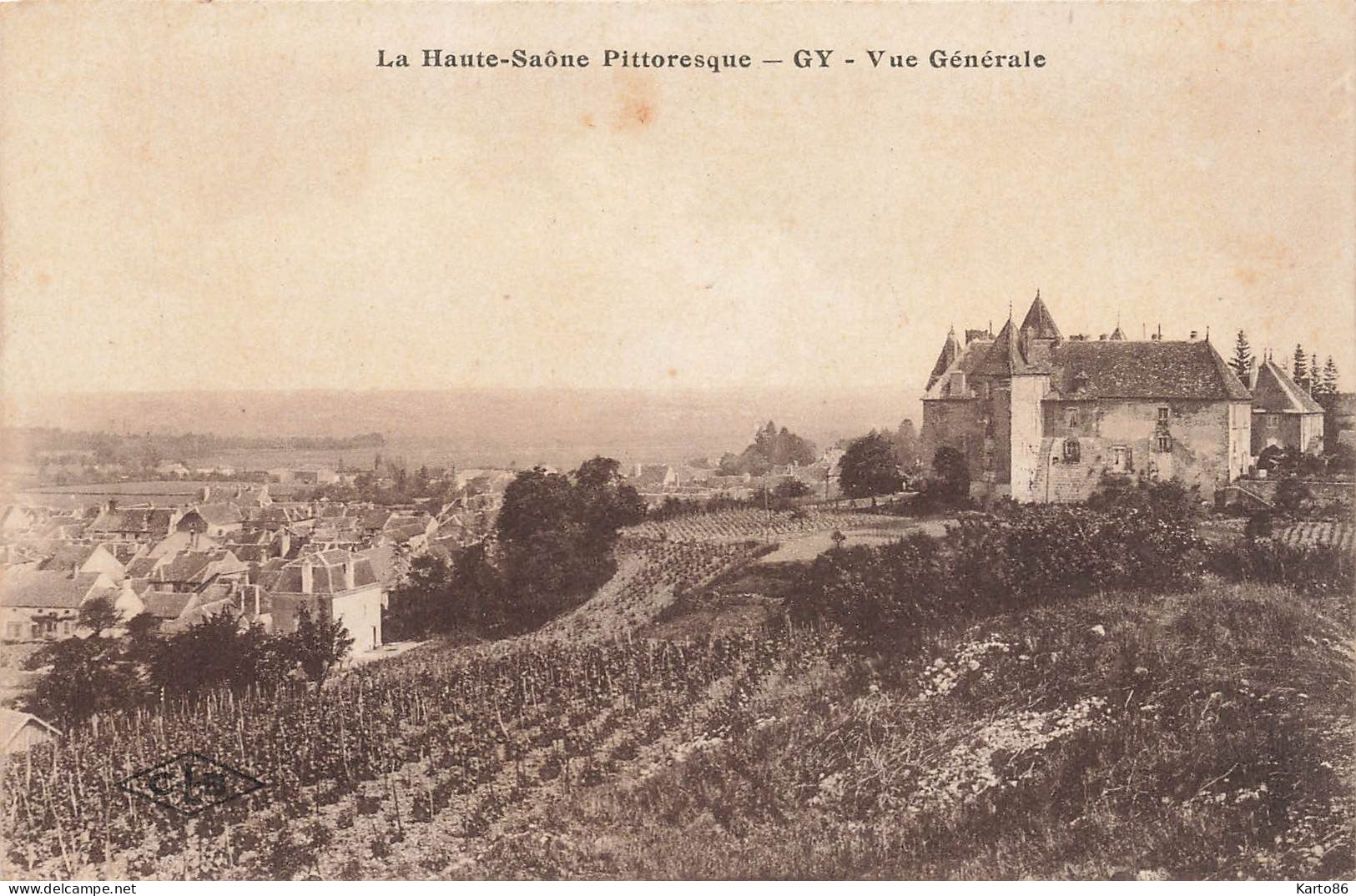 Gy * Vue Générale Sur Le Village * Vignes Vignoble - Gy