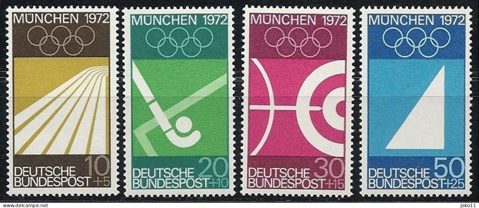 Deutschland, 1969, Mi.-Nr. 587-590, **postfrisch - Ungebraucht