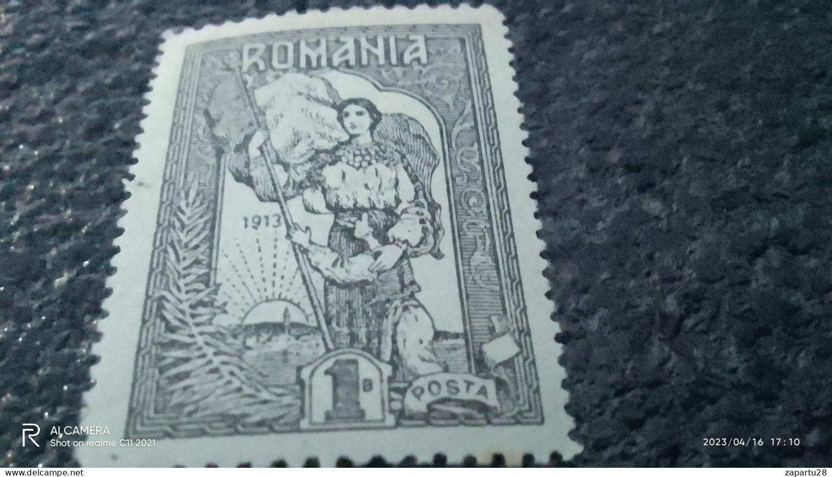 ROMANYA--1913          1B           UNUSED- - Unused Stamps