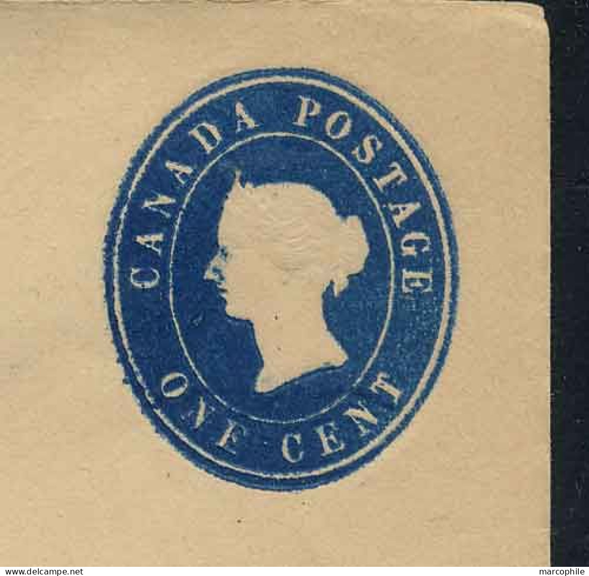 CANADA - QV / ENTIER POSTAL ANCIEN (ENVELOPPE) (ref 8445n) - 1860-1899 Reinado De Victoria